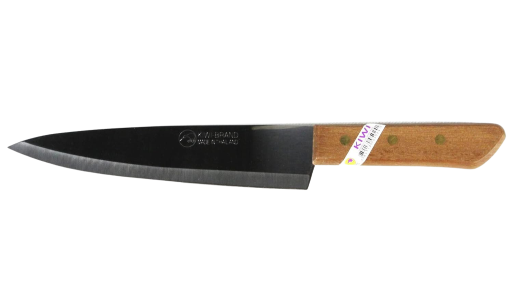 Thai Chef's Knife Cook Knives KIWI Brand 503 Utility Cutlery Steak Wood